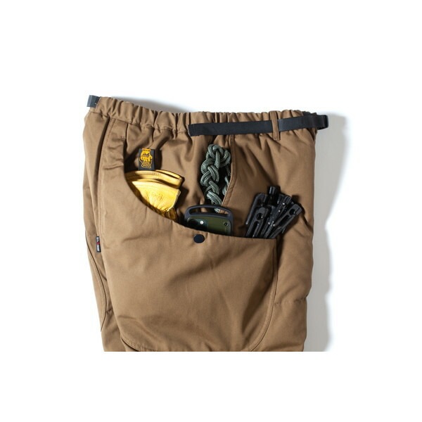 Grip Swany Fireproof Down Camp Pants 2.0 With Mobile Pocket Coyote