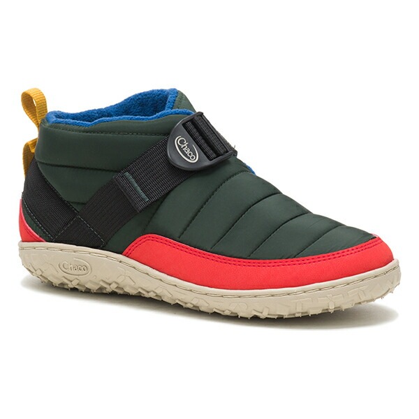 Chaco Womens Ramble Puff Linear Blocked Forest Green [チャコ]