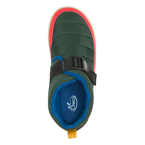 Chaco Womens Ramble Puff Linear Blocked Forest Green [チャコ]