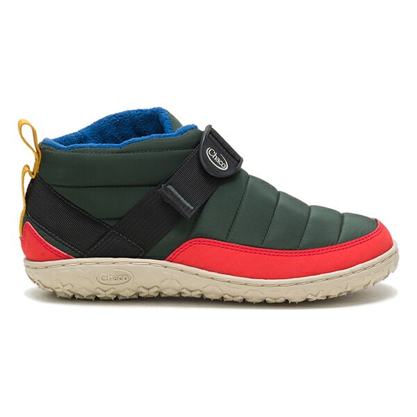 Chaco Womens Ramble Puff Linear Blocked Forest Green [チャコ]