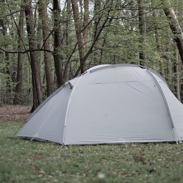 ムラコ テント ニンバス4P グレー ムラコ【ニンバス4P】斬新なデザイン！軽いのに強度抜群