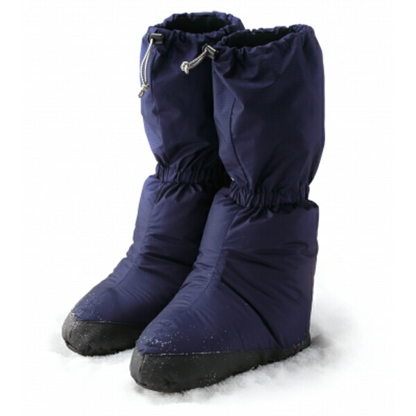 ISUKA ダウンプラス テントシューズ ロング L ネイビーブルー [イスカ]