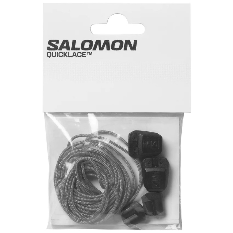 [当日出荷可] SALOMON Quicklace Kit Silver/Black/Black [サロモン]