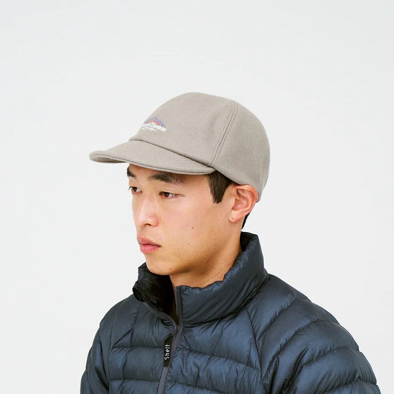 [当日出荷可][20%OFF] halo commodity Traverse Melton Cap Black [ハロコモディティ]