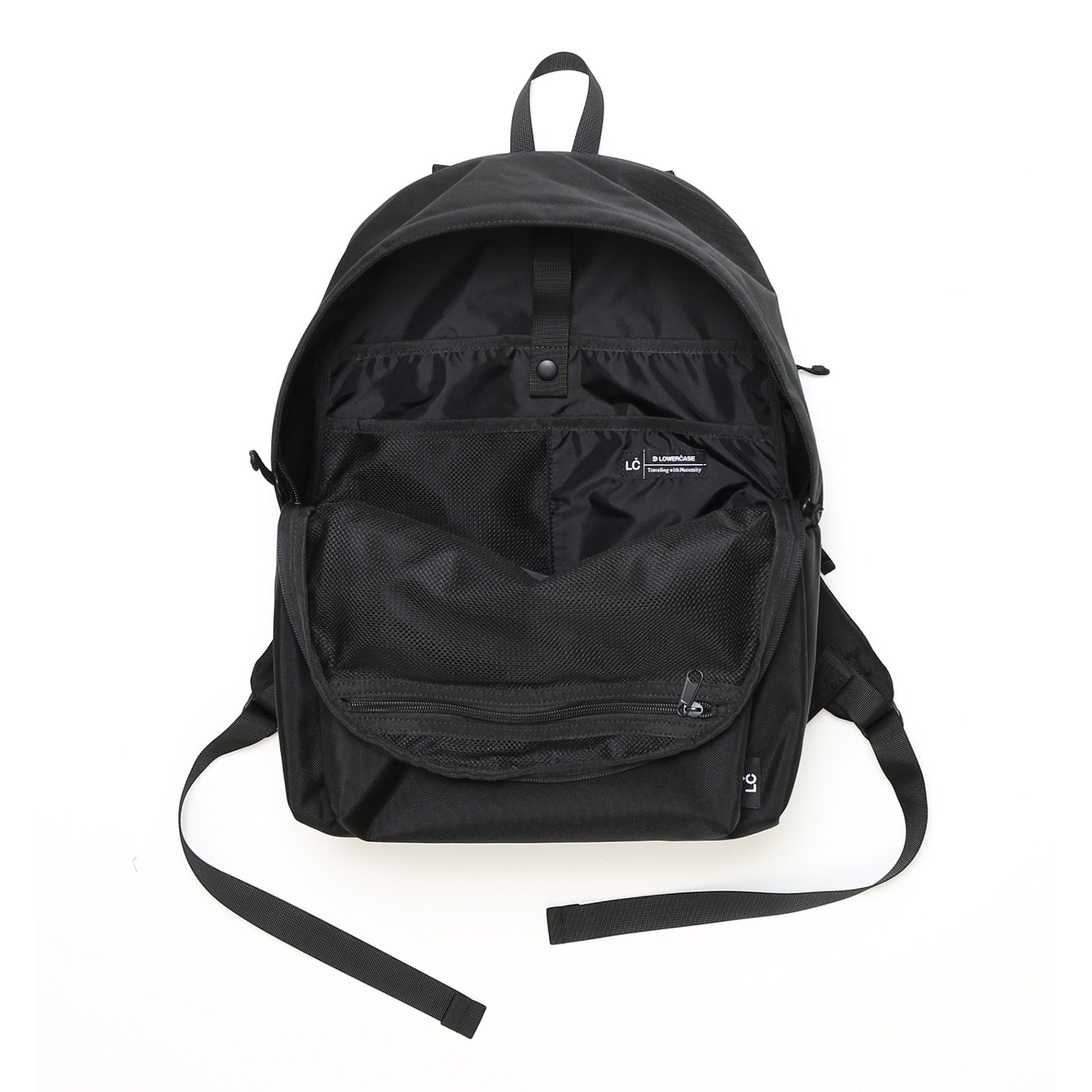 [最短当日出荷] LC by LOWERCASE DAYPACK-M Black [エルシーバイロウワーケース]