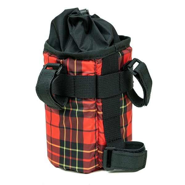 FAIRWEATHER stem bag red check [フェアウェザー]