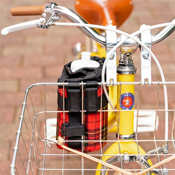 FAIRWEATHER stem bag red check [フェアウェザー]