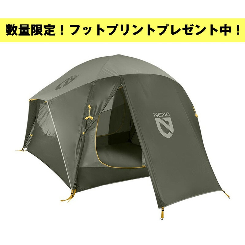 【シルナイロン製】 NEMO  ENDURANCE 2P【新品】 争奪戦必至！NEMO限定モデル「フィールドコレクション」に思わず
