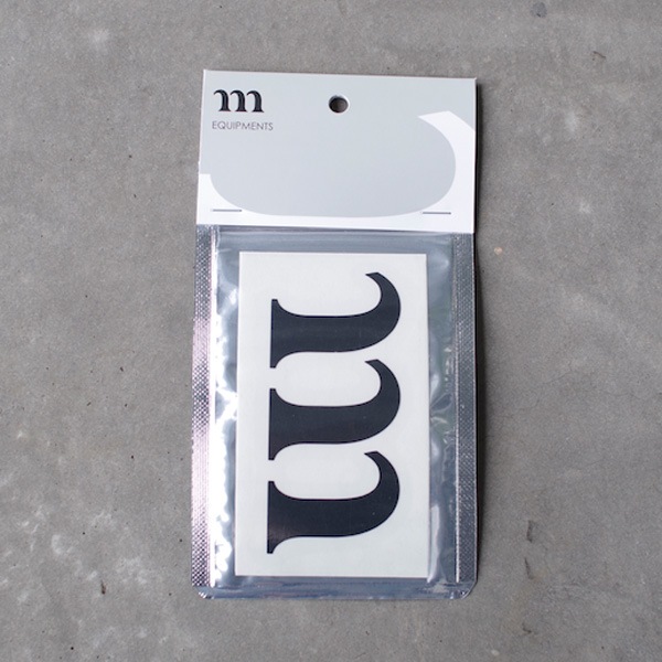 MURACO m Sticker New Black [ムラコ]