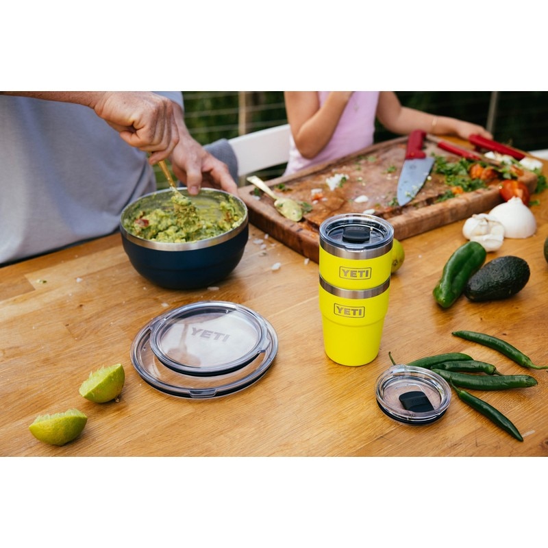 YETI ランブラー 16oz スタッカブルカップ ブラックストーン 2個セット