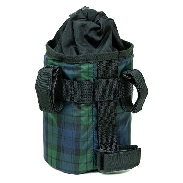 FAIRWEATHER stem bag green check [フェアウェザー]