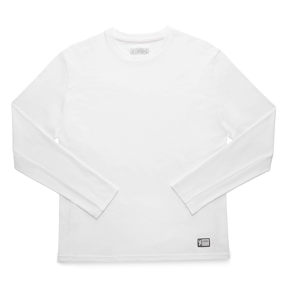 CHROME CHROME ISSUED LS TEE WHITE [クローム]