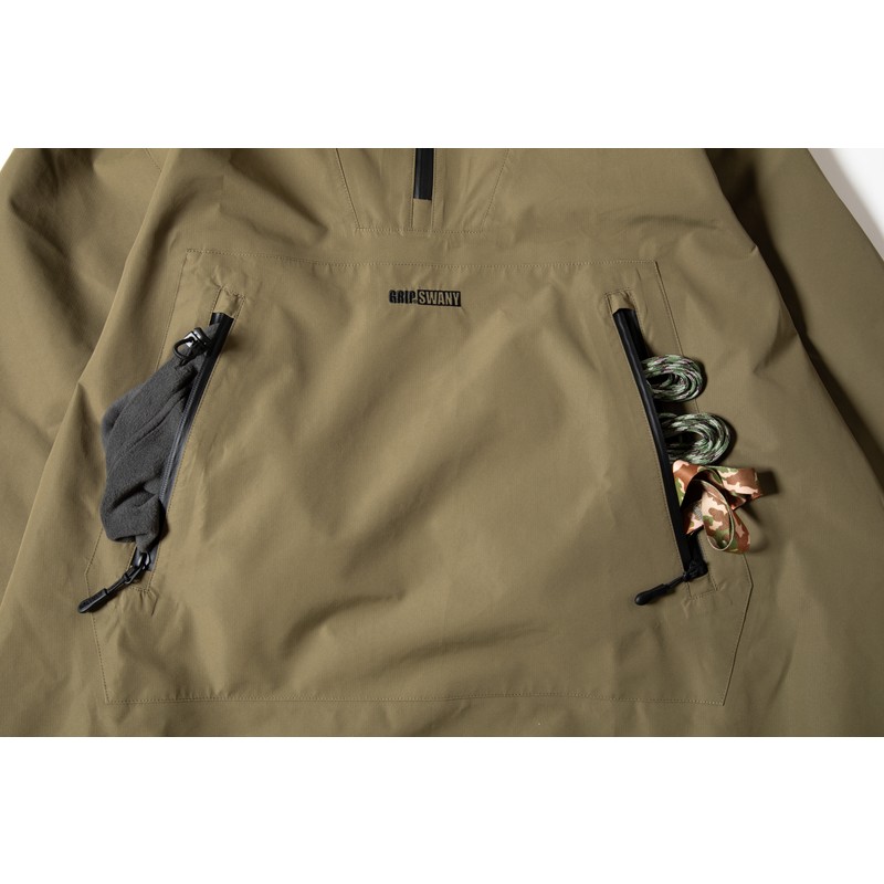 Grip Swany GS RAIN SMOCK OLIVE DB [グリップスワニー]