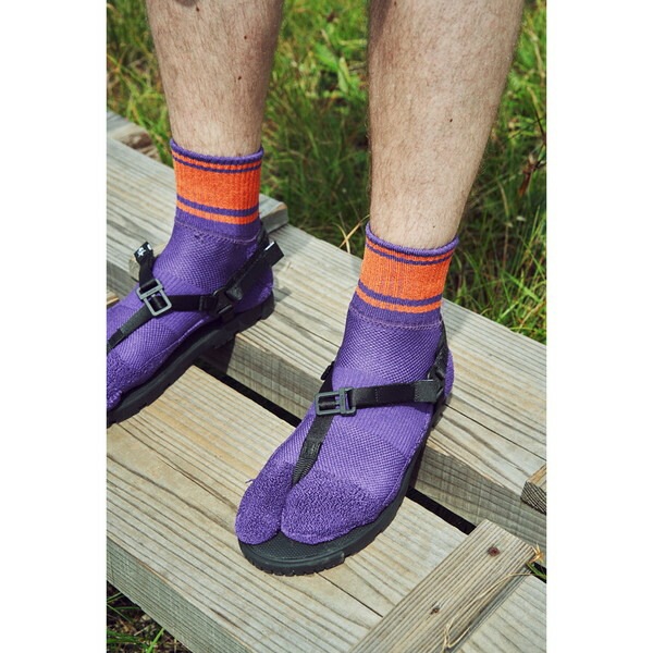 [当日出荷可] halo commodity Reversible Socks 3 Black [ハロ コモディティ]