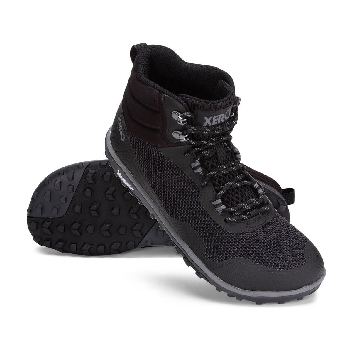 Xero Shoes Mens SCRAMBLER MID Black [ゼロシューズ]