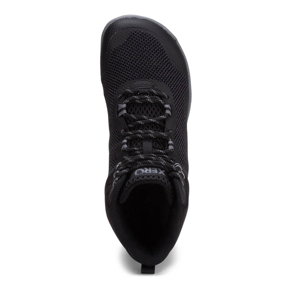 Xero Shoes Mens SCRAMBLER MID Black [ゼロシューズ]