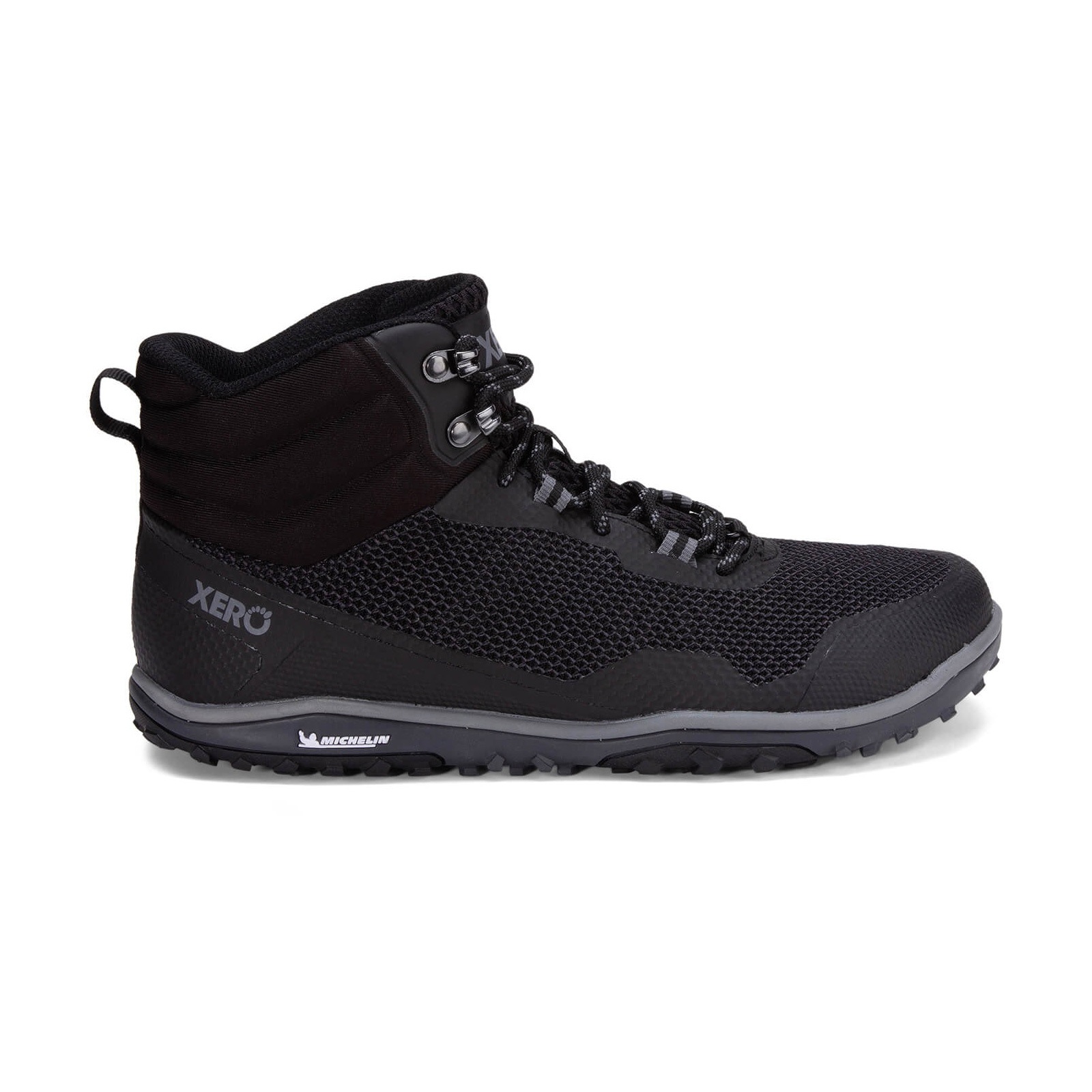 Xero Shoes Mens SCRAMBLER MID Black [ゼロシューズ]