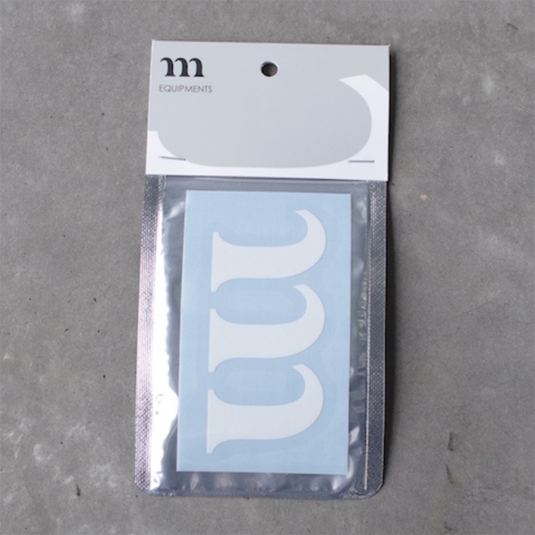 MURACO m Sticker New White [ムラコ]