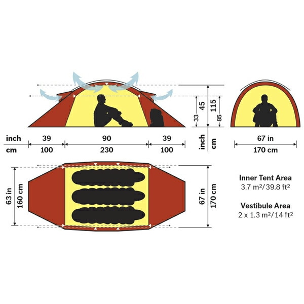 ヒルバーグ サイボ グリーン SAIVO [HILLEBERG]