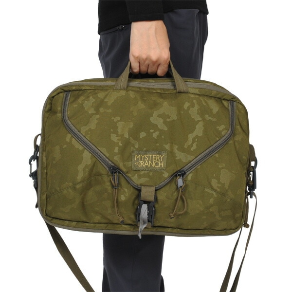 MYSTERY RANCH 3WAY Olive Embossショルダーバッグ ノベルティ] MYSTERY RANCH 3-Way Olive Emboss [ミステリーランチ]