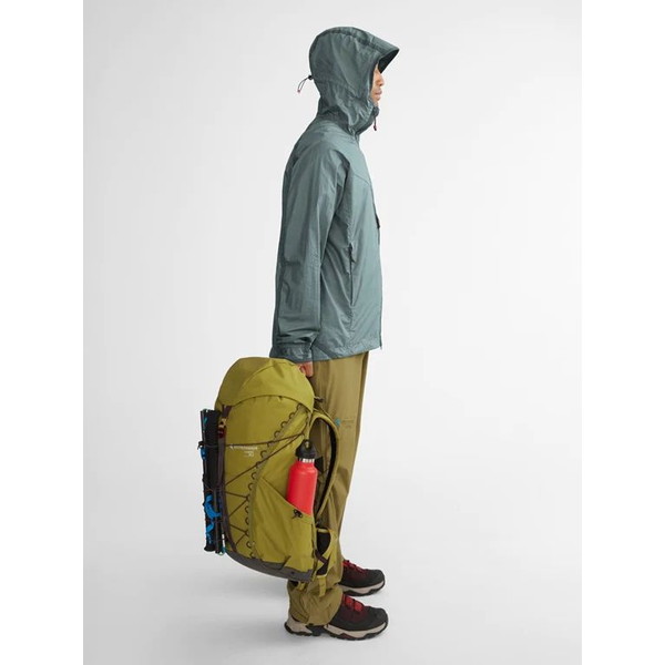KLATTERMUSEN Ansur Hooded Wind Jacket M's Raven Black [クレッタルムーセン]