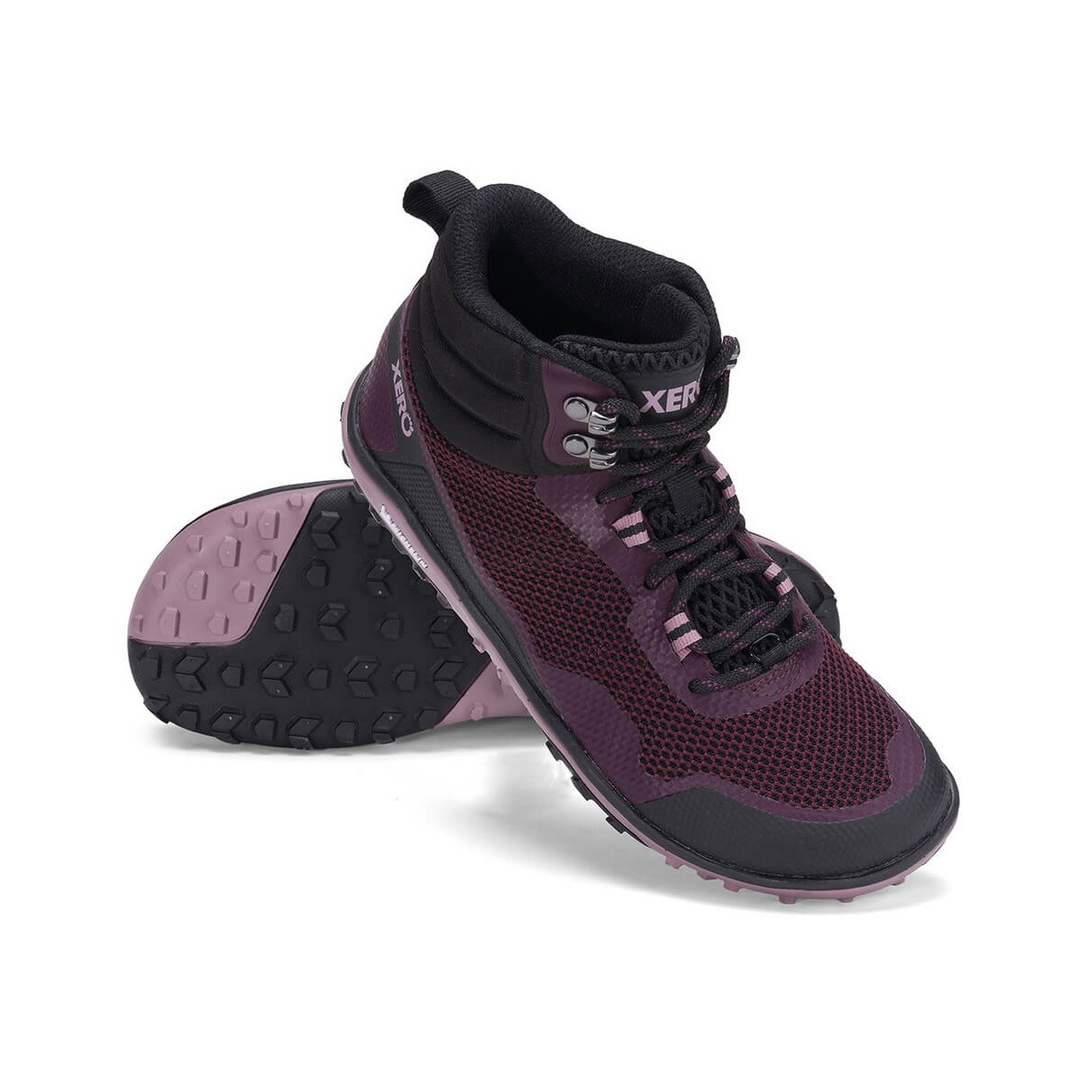 Xero Shoes Womens SCRAMBLER MID Black / Fig [ゼロシューズ]