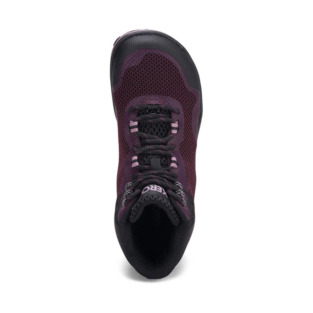 Xero Shoes Womens SCRAMBLER MID Black / Fig [ゼロシューズ]