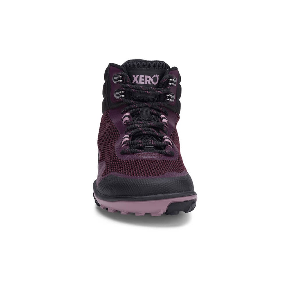 Xero Shoes Womens SCRAMBLER MID Black / Fig [ゼロシューズ]