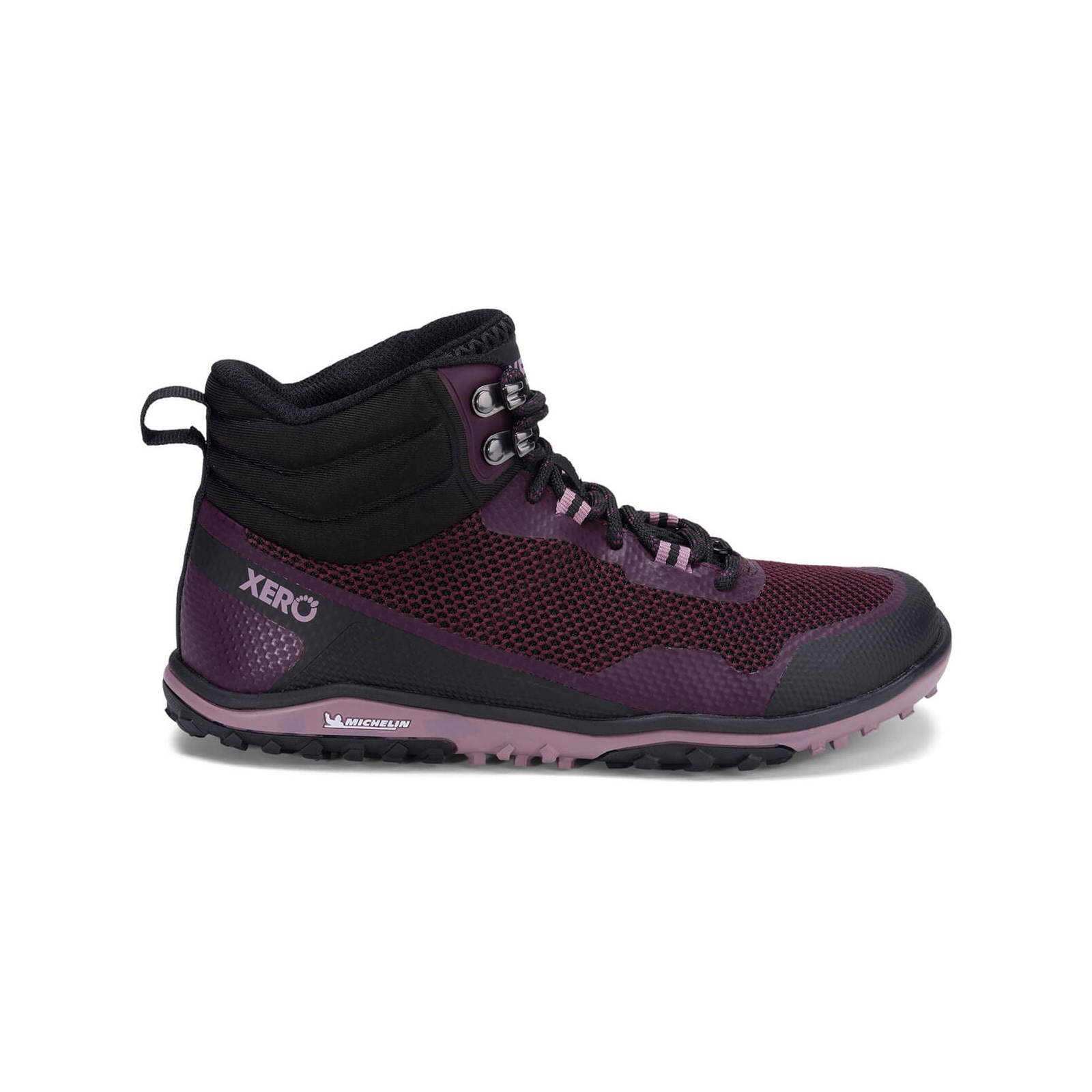Xero Shoes Womens SCRAMBLER MID Black / Fig [ゼロシューズ]