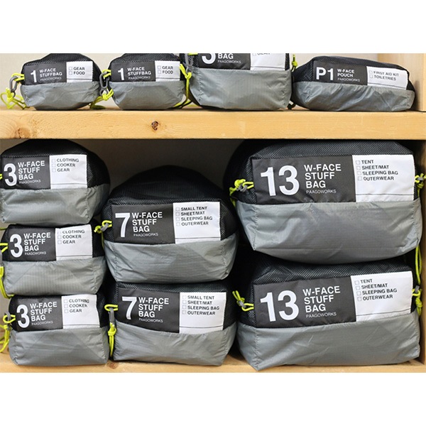 PaaGoWORKS W-FACE ポーチ 3 オレンジ [パーゴワークス]