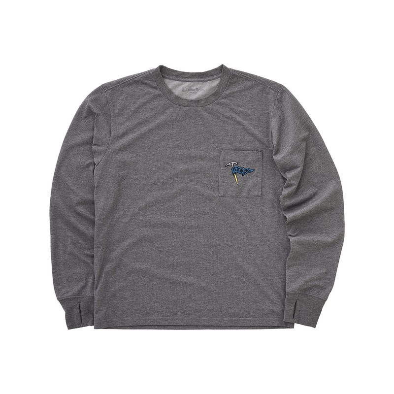 Teton Bros. TB Axe L/S Tee Gray [ティートン ブロス]