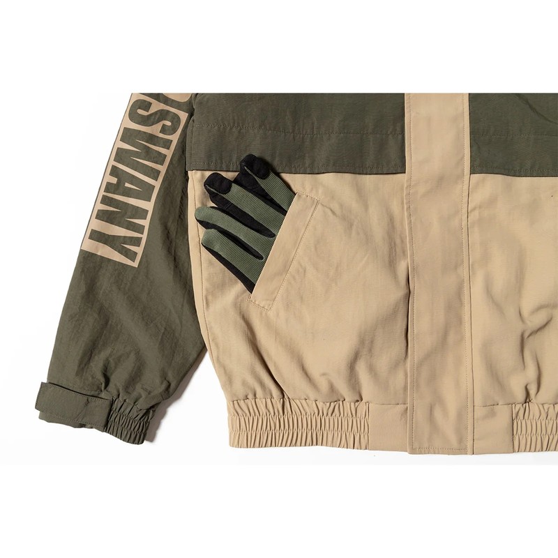 Grip Swany GS WIND JACKET KHAKI×BEIGE [グリップスワニー]