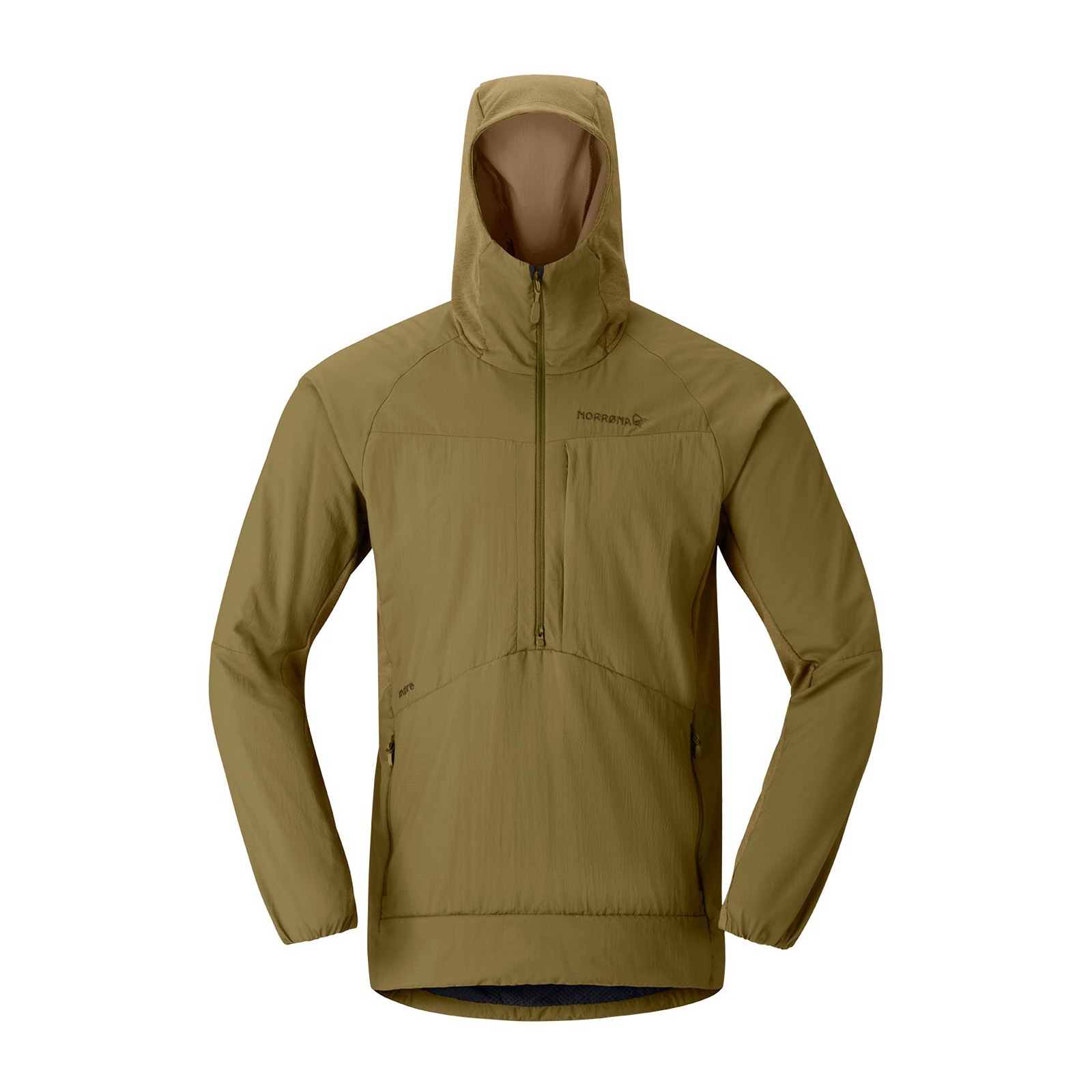 ノースカロライナ 当日出荷可] NORRONA MORE OCTA ZIP HOOD Mens Dark Olive [ノローナ]