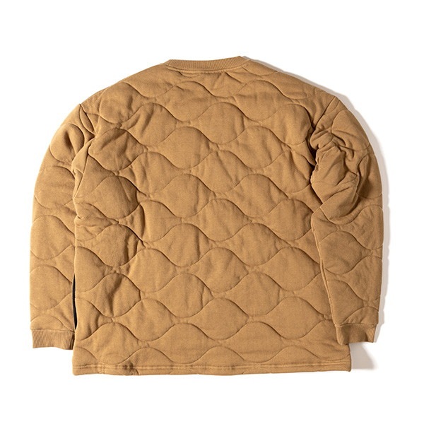 グリップスワニー　ギアポケット キルトクルー　コヨーテ Grip Swany Gear Pocket Quilt Crew Desert Coyote [グリップ