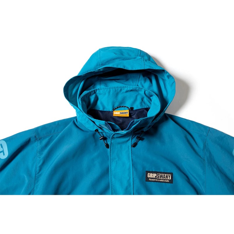 Grip Swany GS WIND JACKET TURQUOISE×BLUE [グリップスワニー]