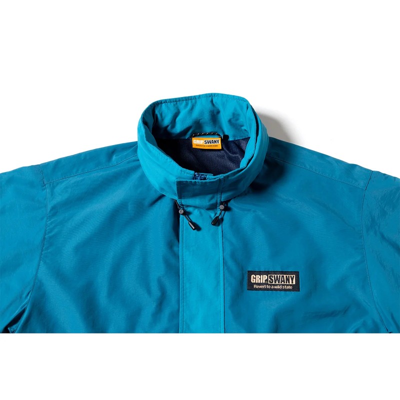 Grip Swany GS WIND JACKET TURQUOISE×BLUE [グリップスワニー]