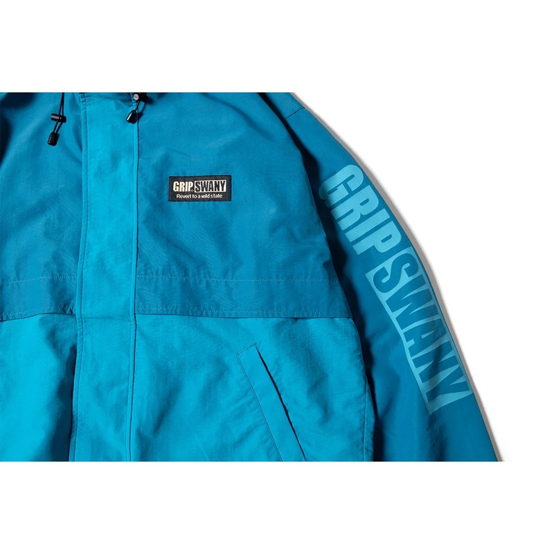 Grip Swany GS WIND JACKET TURQUOISE×BLUE [グリップスワニー]