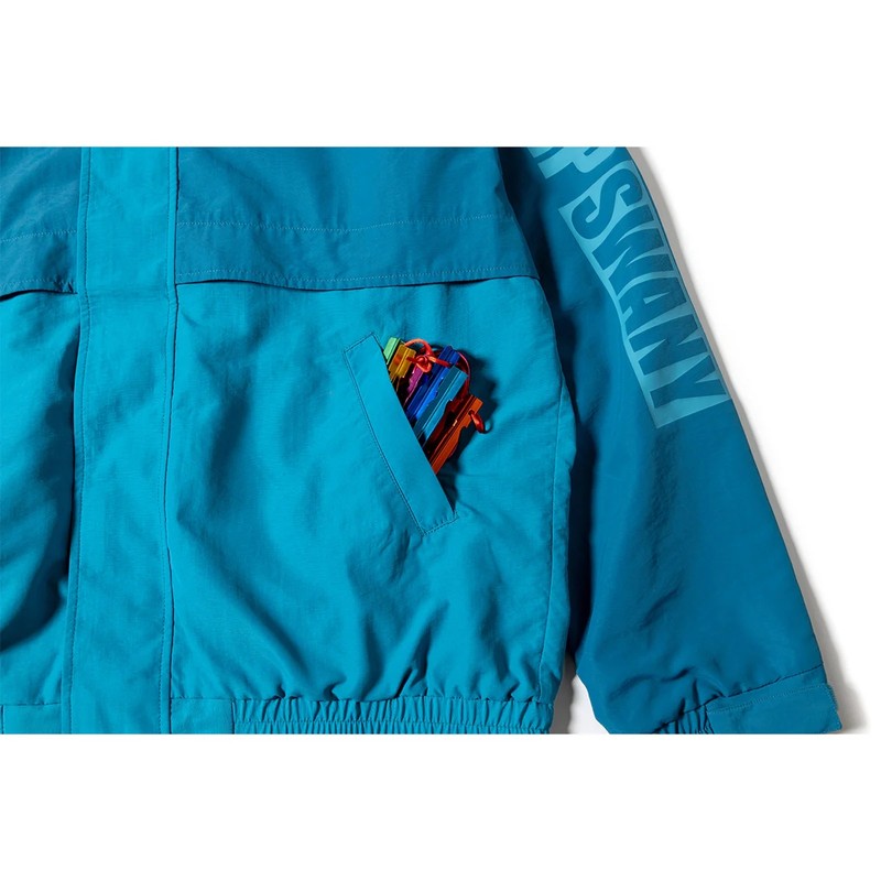 Grip Swany GS WIND JACKET TURQUOISE×BLUE [グリップスワニー]