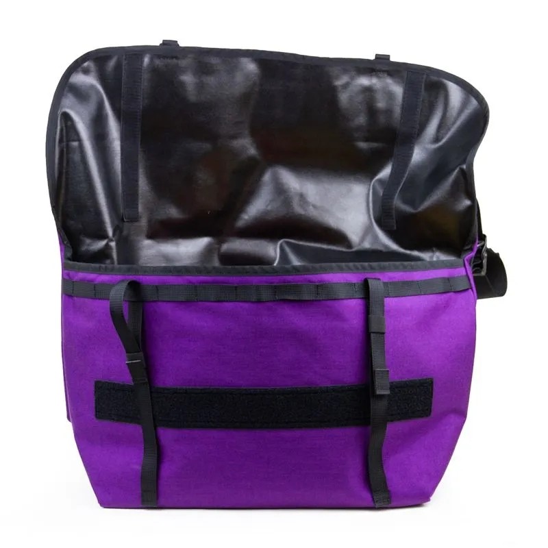 BLUE LUG the messenger bag purple/orange reflector [ブルーラグ]