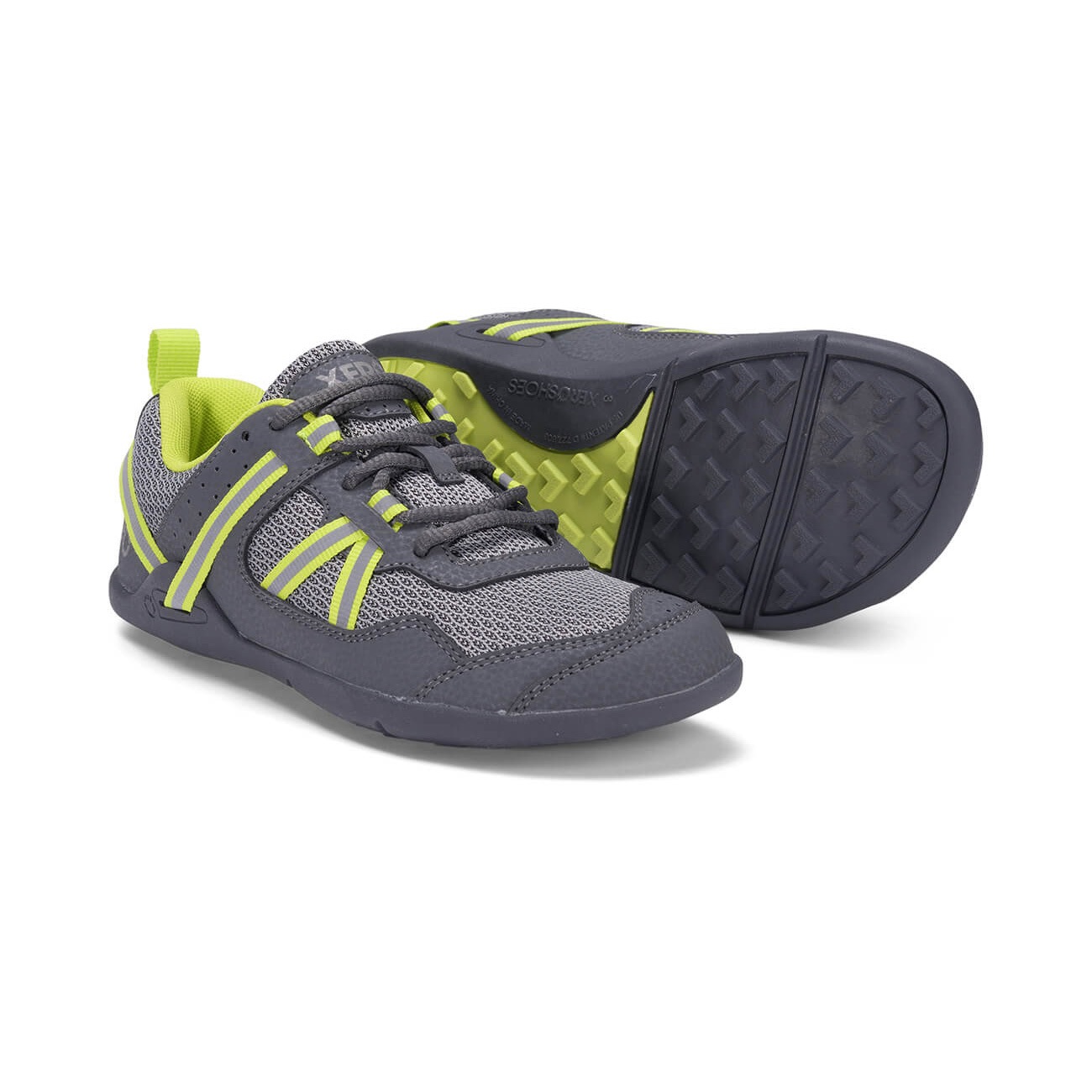Xero Shoes Kids PRIO YOUTH Gray/Lime [ゼロシューズ]
