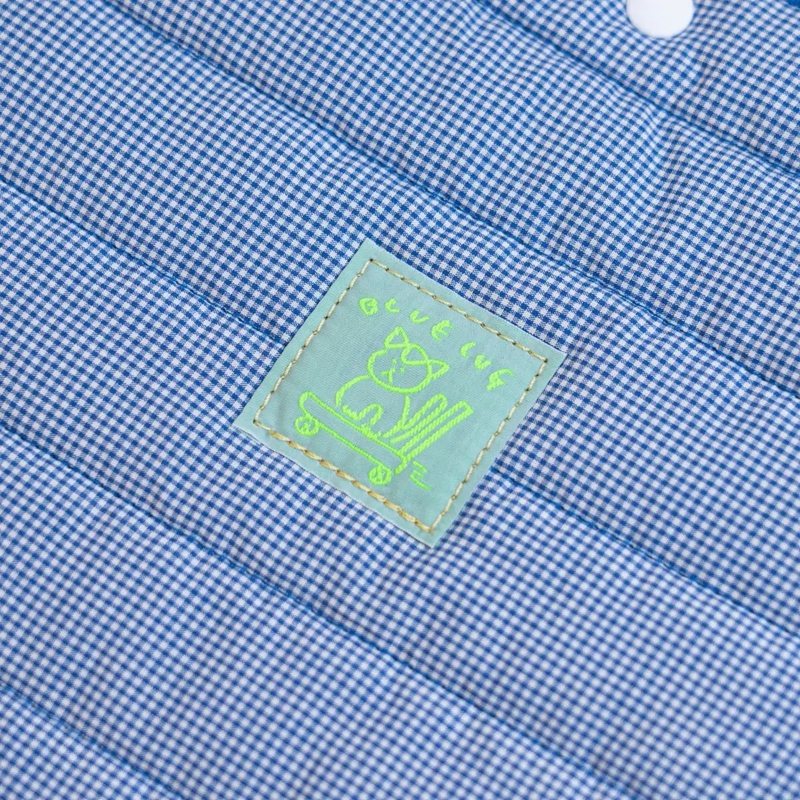 BLUE LUG padding pc sleeve 13-14inch blue check [ブルーラグ]