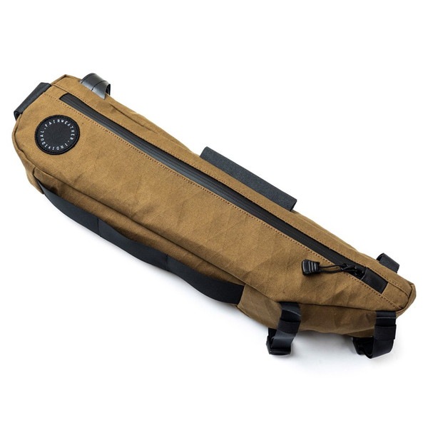FAIRWEATHER frame bag x-canvas/brown [フェアウェザー]