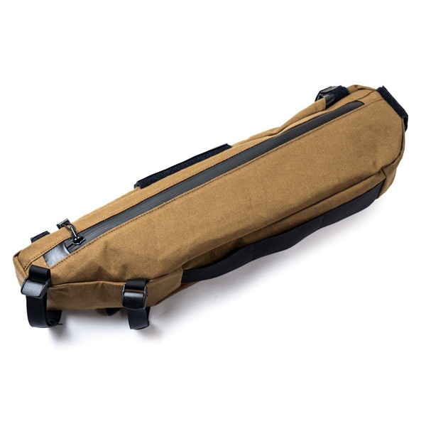 FAIRWEATHER frame bag x-canvas/brown [フェアウェザー]