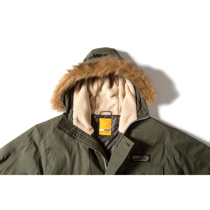 Grip Swany GS Fur Coat Olive [グリップスワニー]