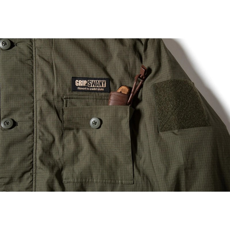 Grip Swany GS Fur Coat Olive [グリップスワニー]