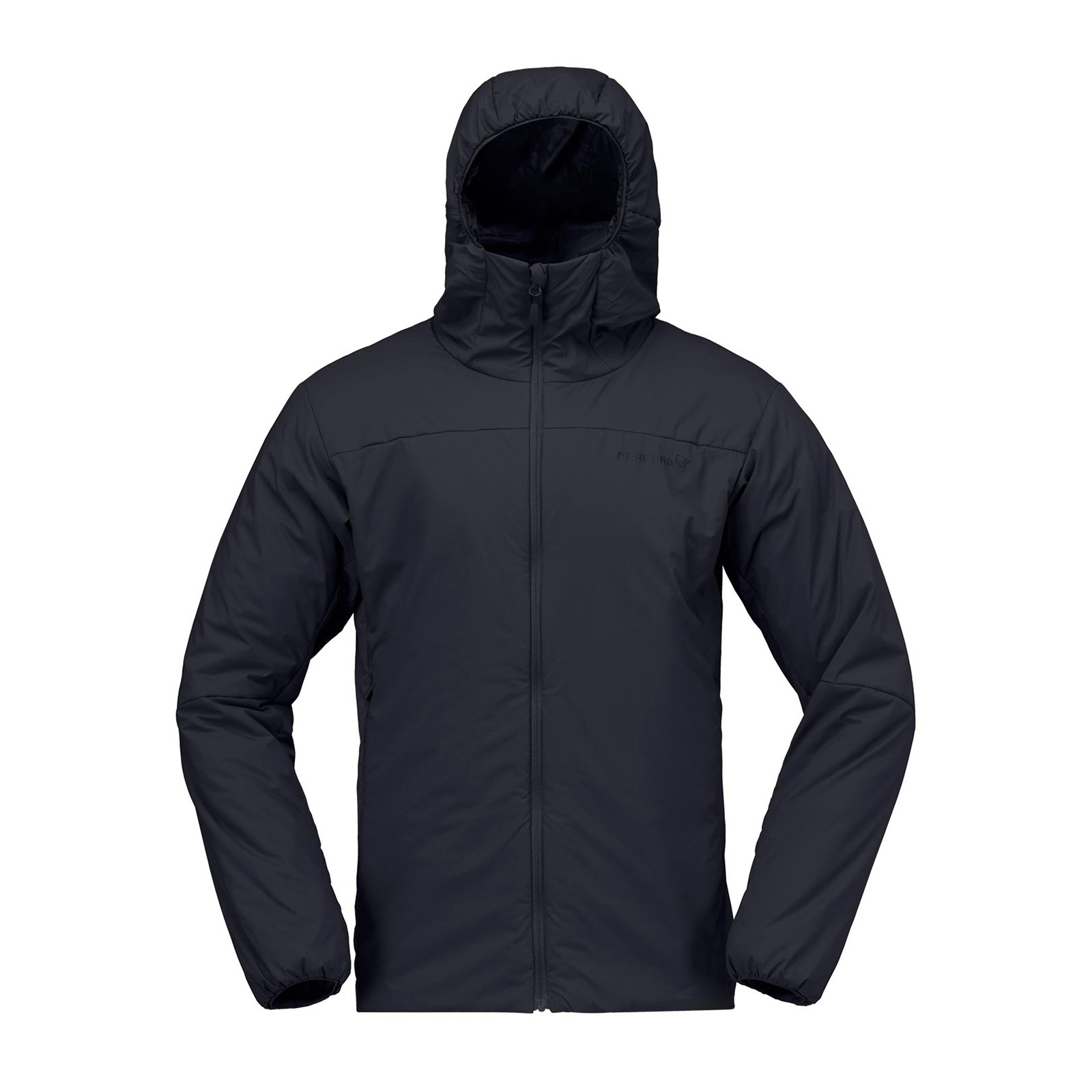 当日出荷可] NORRONA FEMUND THERMO60 ZIP HOOD Mens Caviar [ノローナ]