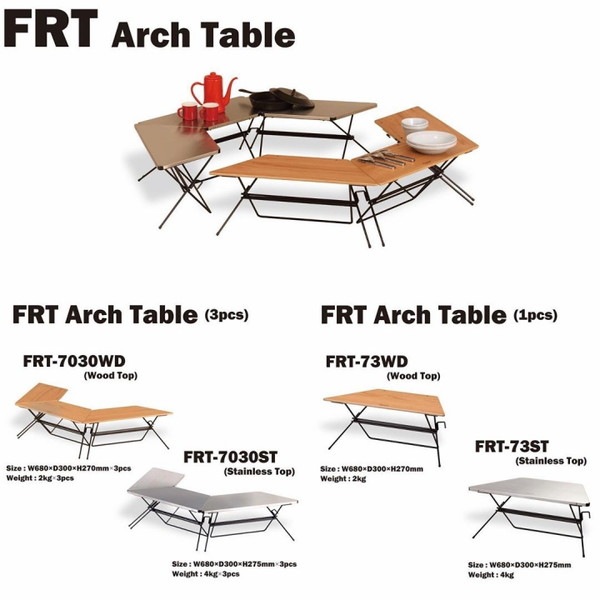 [70%OFF] Hang Out FRT Arch Table Single Stainless Top [ハングアウト]