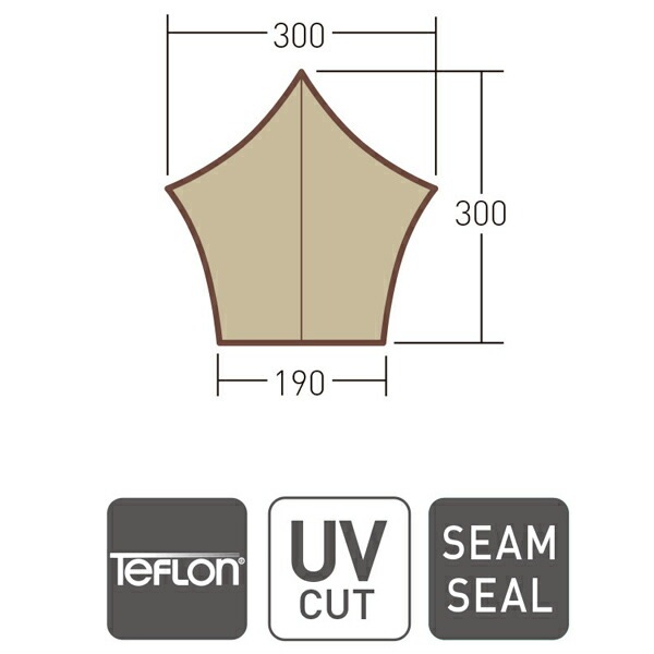 CAMPAL JAPAN - 【新品・未開封】CAMPAL JAPAN システムタープペンタ3×3 楽天市場】【24日20時から最大P46.5倍☆要エントリー&買い回り