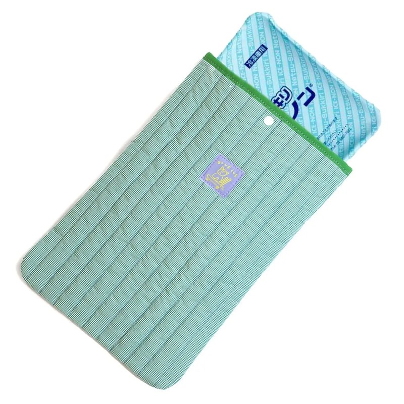 BLUE LUG padding pc sleeve 13-14inch green check [ブルーラグ]