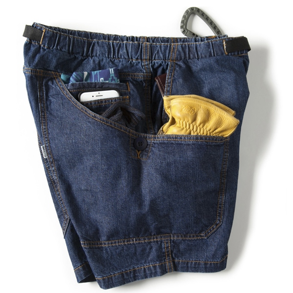 Grip Swany DENIM CAMP SHORTS インディゴ [グリップスワニー]